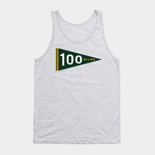 100 Mile Trail and Ultra Running Pennant Tank Top